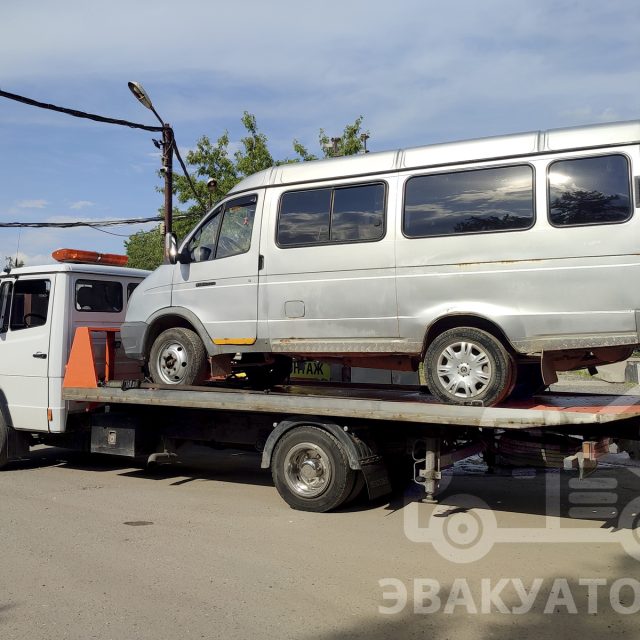 Перевозка цельнометаллического фургона «ГАЗель» в сервис